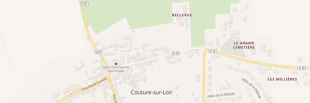 Plan du 5009 Rue Pasteur à Vallée-de-Ronsard