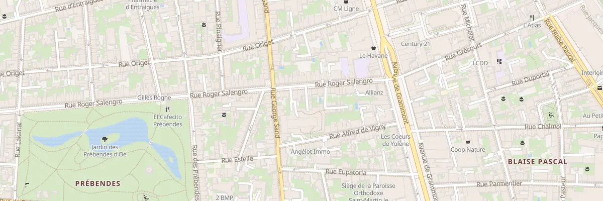 Plan du 24T Rue Roger Salengro à Tours