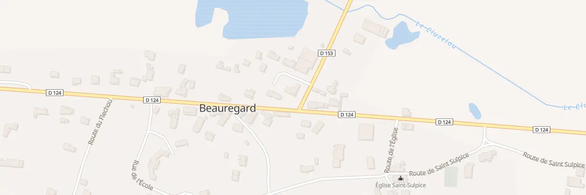 Plan du 607 Flayac à Boudy-de-Beauregard