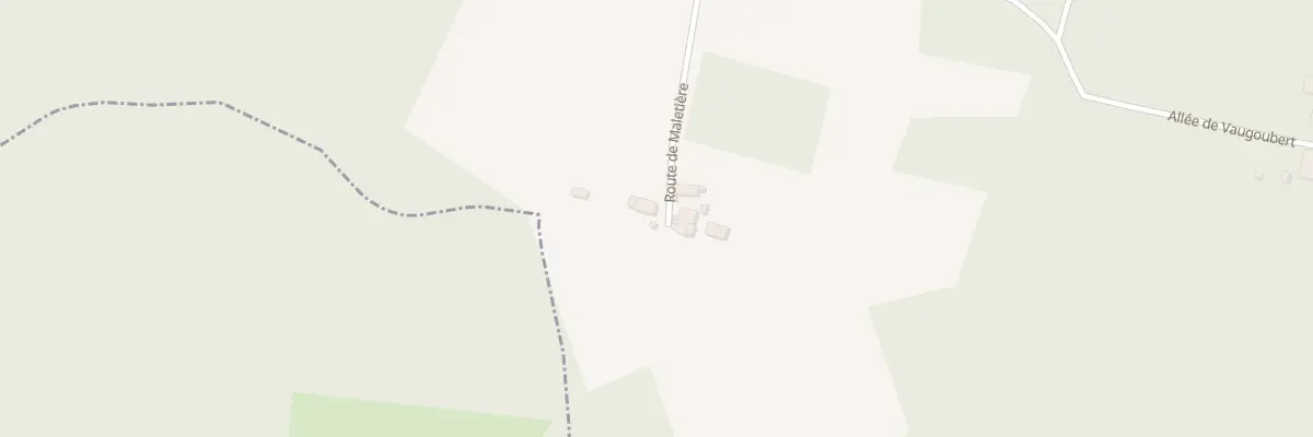 Plan du 1790 Rte de Maletière à Quinsac