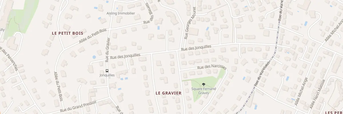 Plan du 26 Rue des Primevères à Joué-lès-Tours