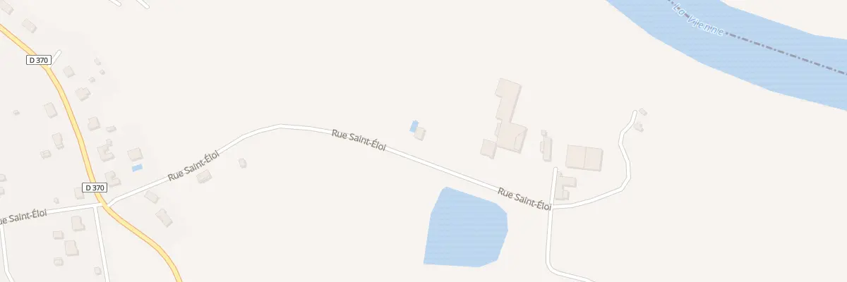 Plan du 3 Rue Saint Eloi à Exideuil-sur-Vienne