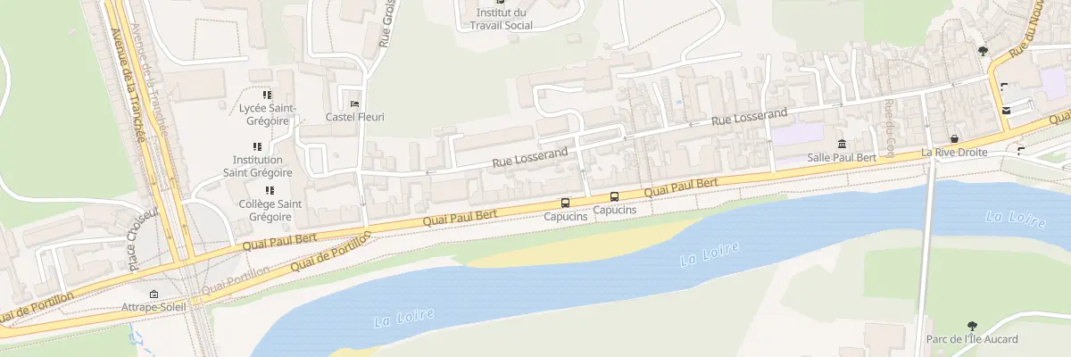 Plan du 19 Quai Paul Bert à Tours
