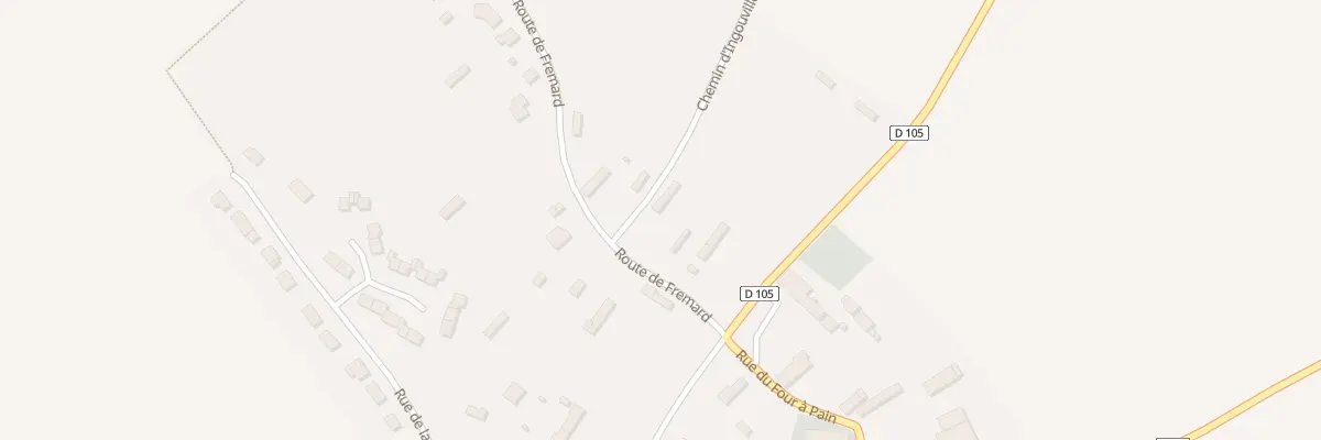 Plan du 2 Che d’Ingouville à Ocqueville