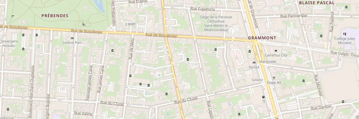 Plan du 134 Rue George Sand à Tours