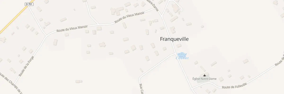 Plan du 4 Rue Cardine à Franqueville