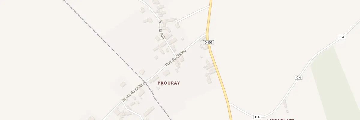 Plan du 1 Rue du Chillou à Civray-sur-Esves