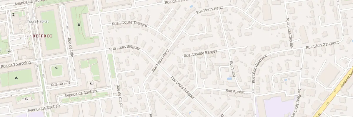 Plan du 19 Rue Berges à Tours