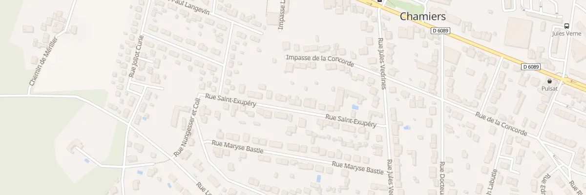 Plan du 20 Rue de Saint-Exupery à Coulounieix-Chamiers
