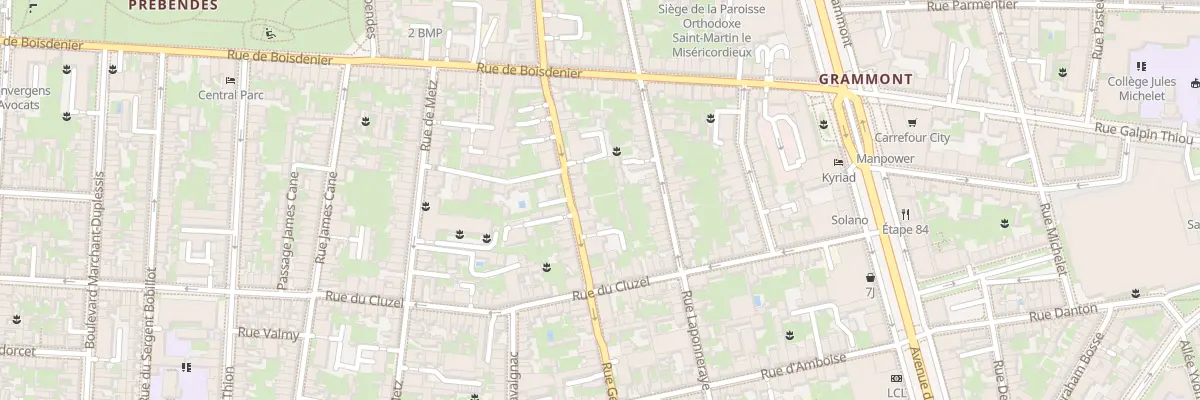 Plan du 144 Rue George Sand à Tours