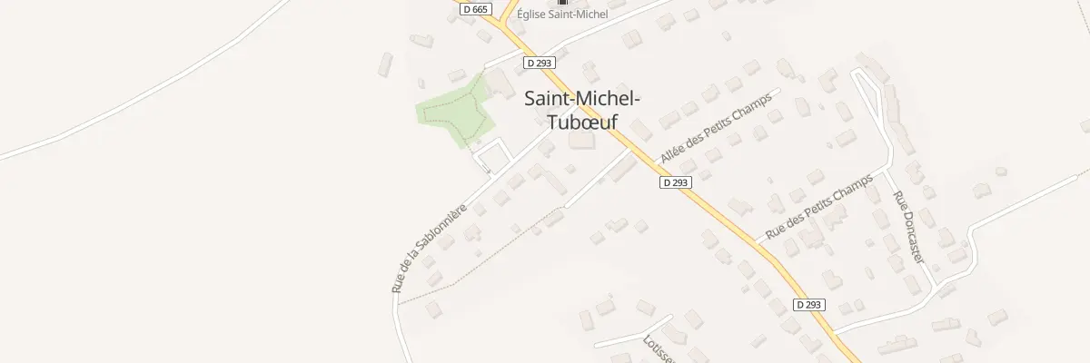 Plan du 3 Rue de la Sablonniere à Saint-Michel-Tubœuf