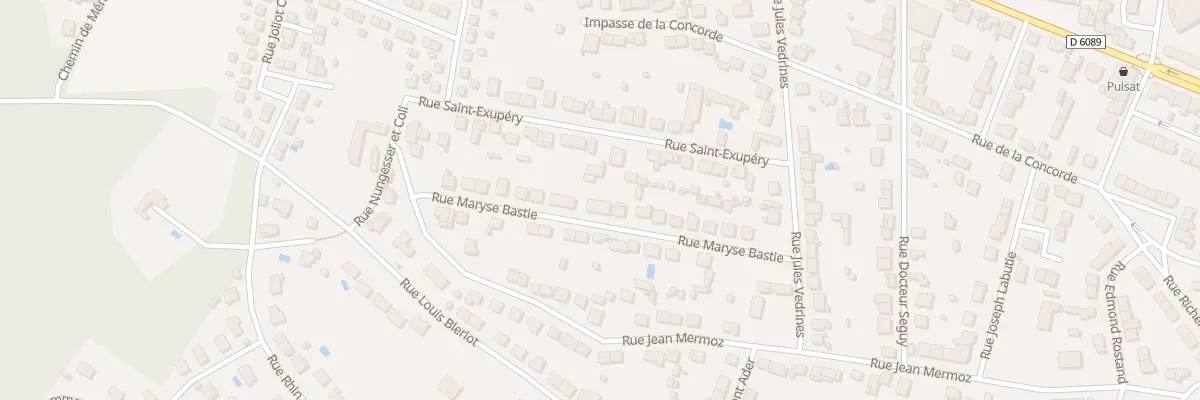 Plan du 18 Rue Maryse Bastie à Coulounieix-Chamiers