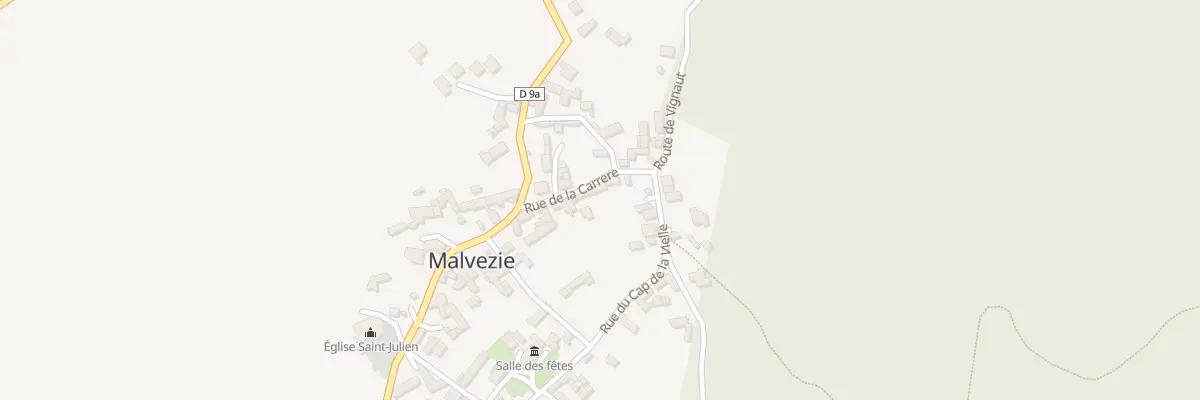 Plan du 28 Village à Malvezie
