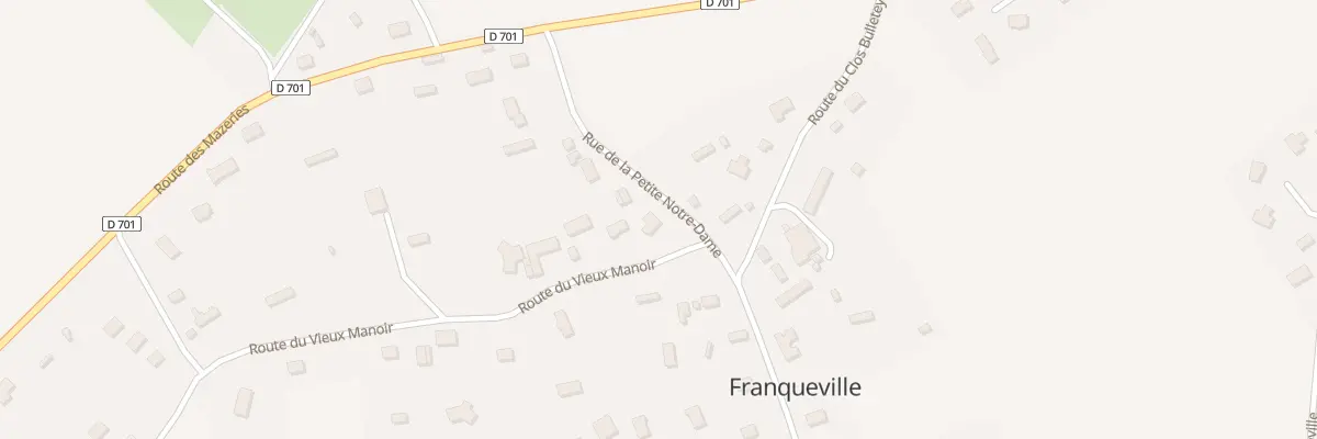 Plan du 29 Rue de la Petite Notre Dame à Franqueville
