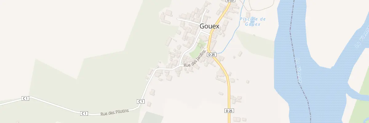 Plan du 4 Rue des Jardins à Gouex