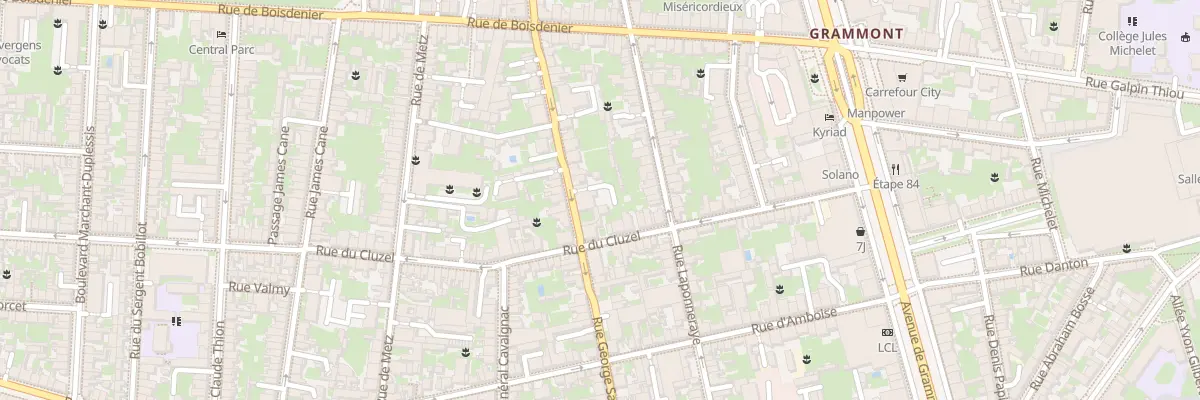 Plan du 150 Rue George Sand à Tours