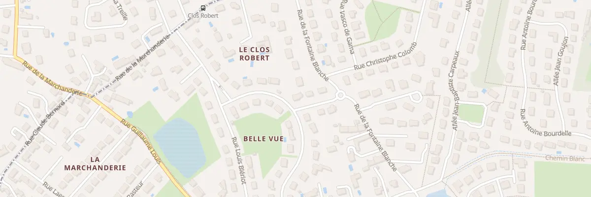 Plan du 5 Rue Charles Lindberg à Chambray-lès-Tours