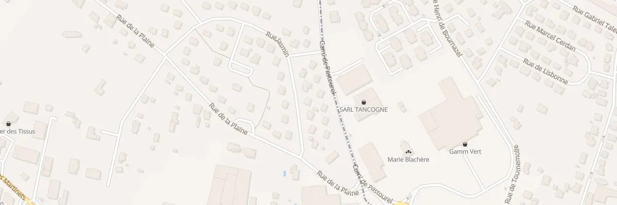 Plan du 8 Rue Jasmin à Bias
