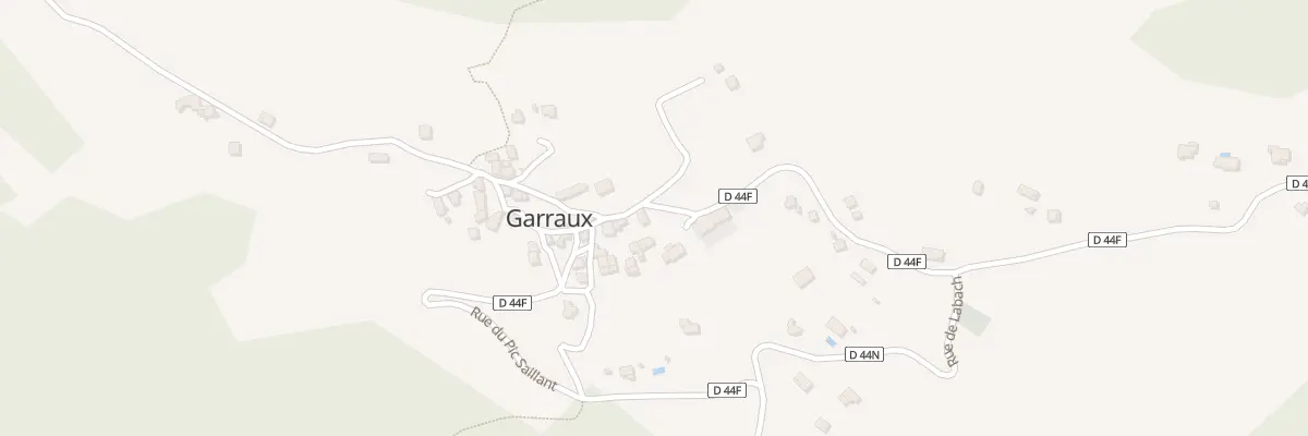 Plan du 61 Village de Garraux à Bezins-Garraux