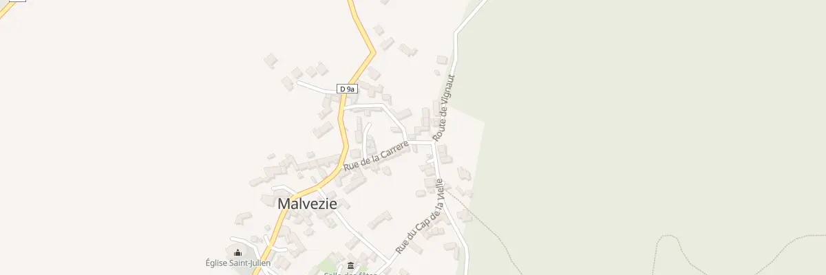 Plan du 22 Village à Malvezie
