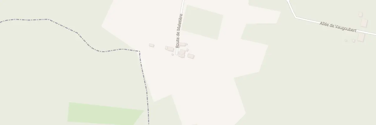 Plan du 1821 Rte de Maletière à Quinsac
