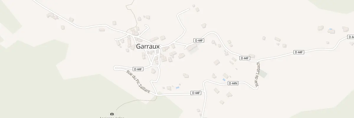 Plan du 22 Village de Garraux à Bezins-Garraux