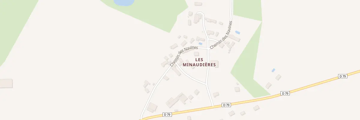 Plan du 8 Che de la Fosse à Coussay-les-Bois