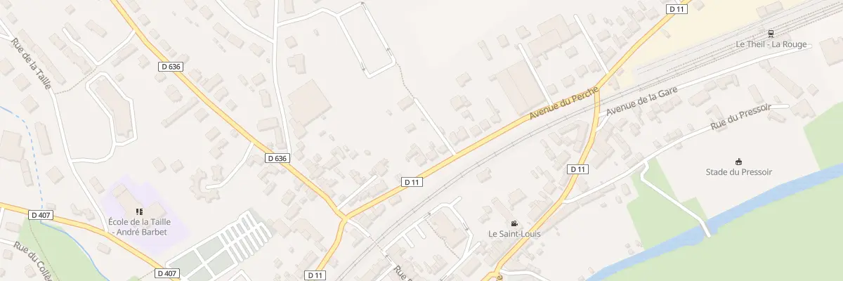 Plan du 29 Av du Perche à Val-au-Perche