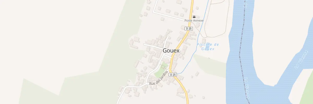 Plan du 4 Pl des Droits de l’Homme à Gouex