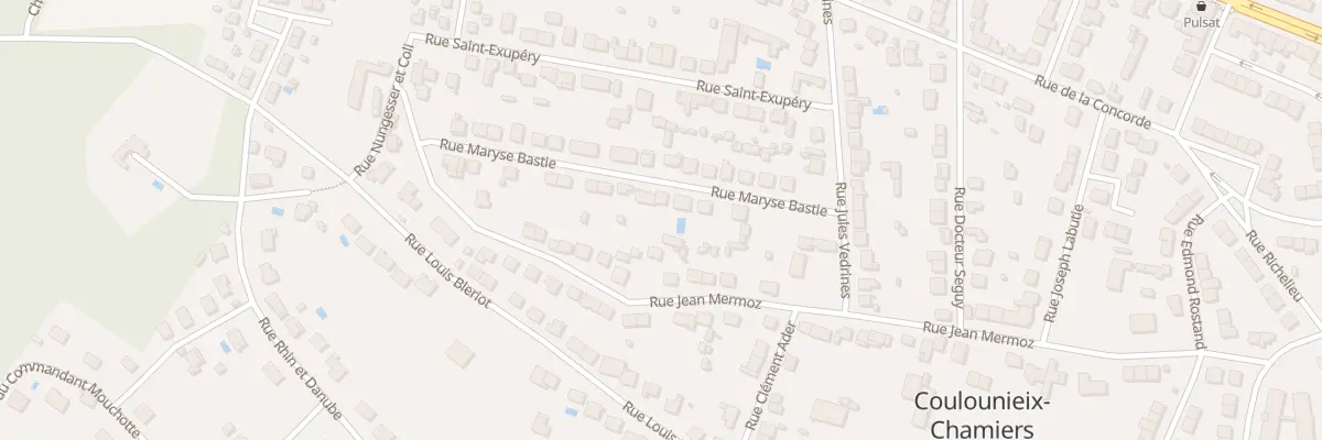 Plan du 15 Rue Maryse Bastie à Coulounieix-Chamiers