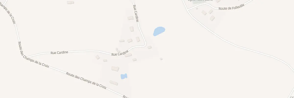 Plan du 17 Rue Cardine à Franqueville