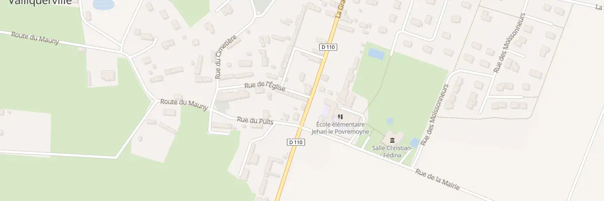 Plan du 312 La Grand Rue à Valliquerville