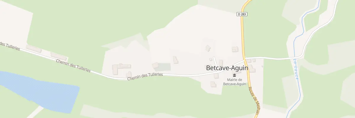 Plan du 5124 L’Eglise à Betcave-Aguin