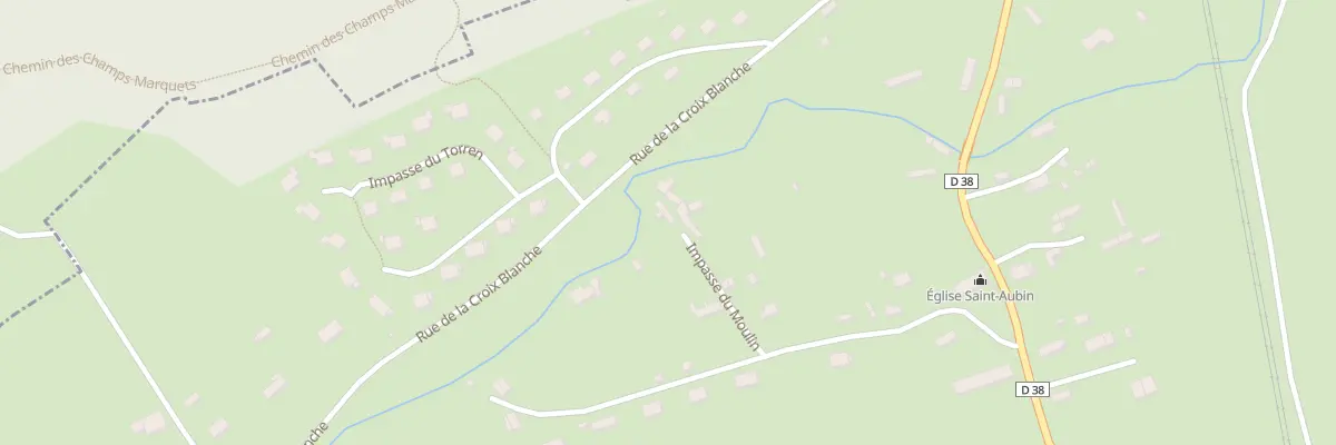 Plan du 1 Imp du Moulin à Authou