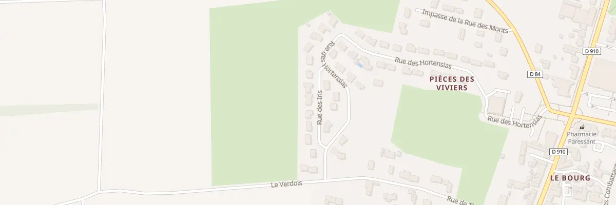 Plan du 5 Rue des Iris à Sorigny