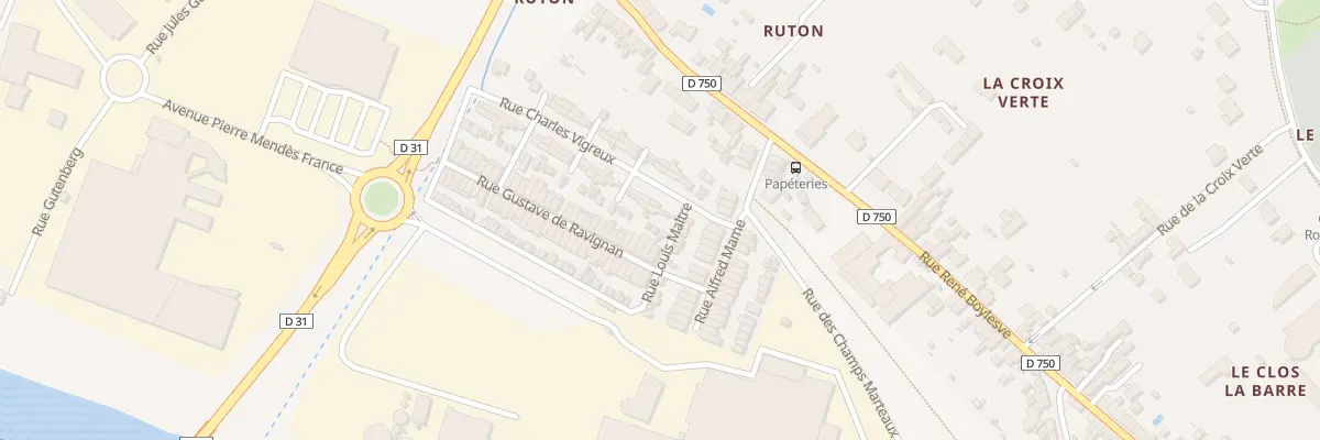Plan du 4 Rue Charles Vigreux à Descartes