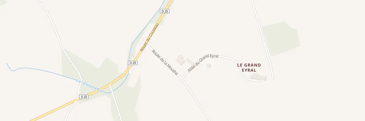 Plan du 3 Grand Eyral à Bardou
