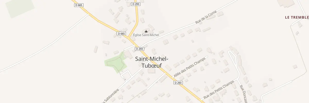 Plan du 5 Rue Saint-michel de la Forêt à Saint-Michel-Tubœuf