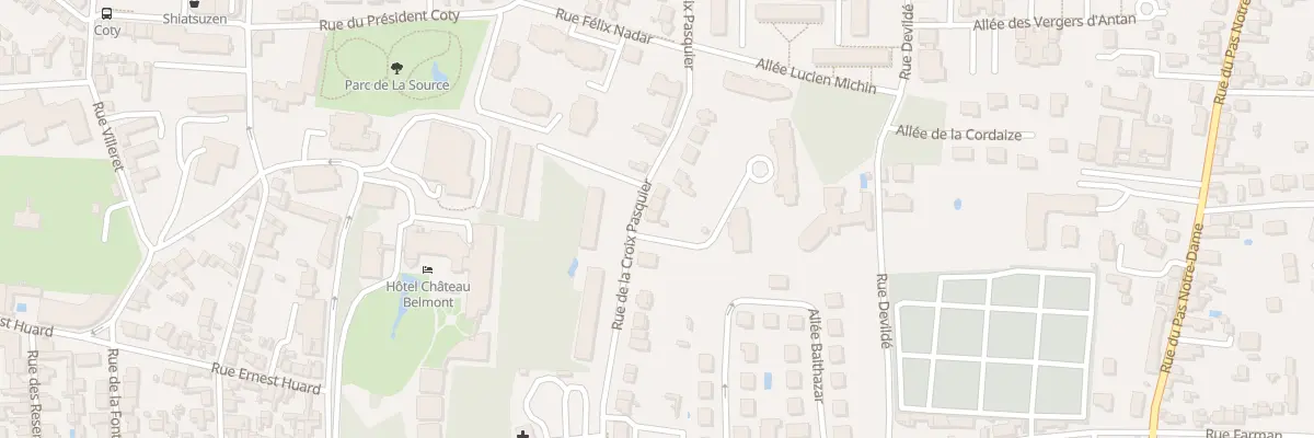 Plan du 31 Rue Croix Pasquier à Tours