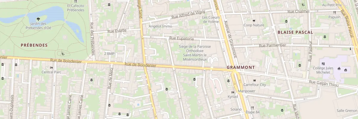 Plan du 41 Rue de Boisdenier à Tours