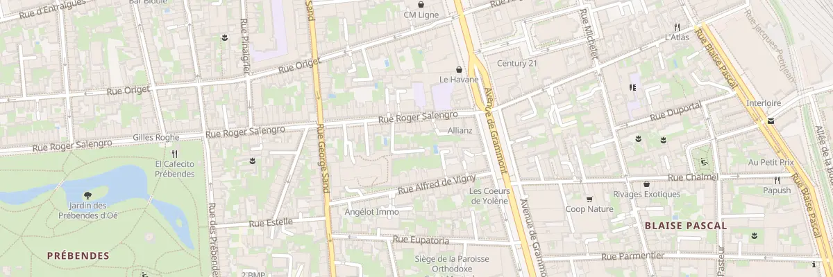 Plan du 12B Rue Roger Salengro à Tours