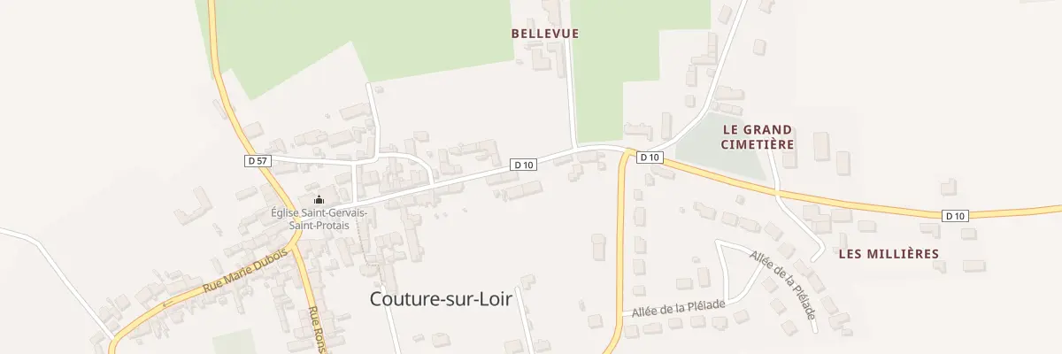 Plan du 5001 Rue Pasteur à Vallée-de-Ronsard