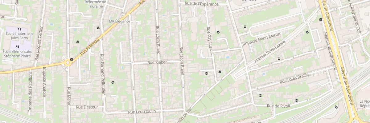 Plan du 46 Rue Jacob Bunel à Tours