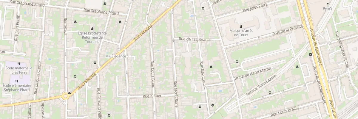 Plan du 26B Rue Jacob Bunel à Tours