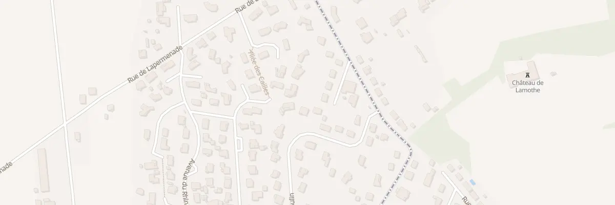 Plan du 25 Rue Jean Moulin à Bias