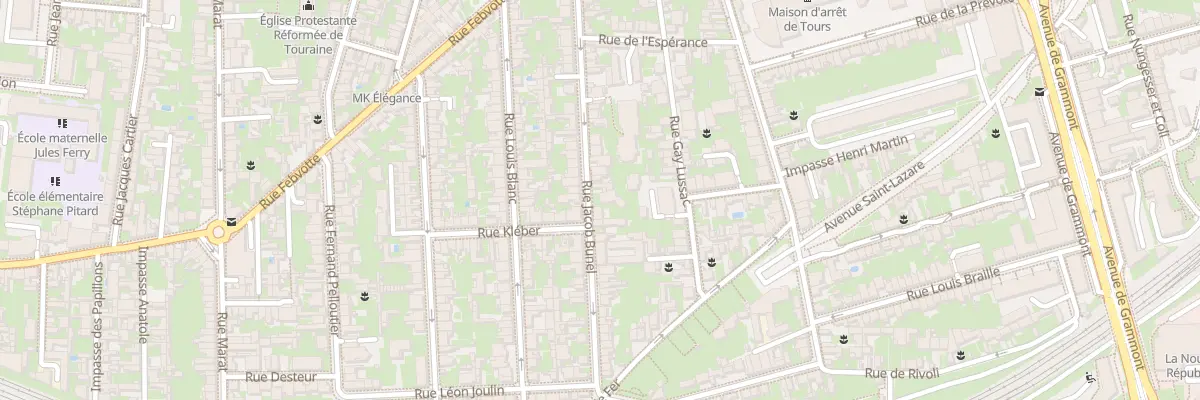 Plan du 42 Rue Jacob Bunel à Tours
