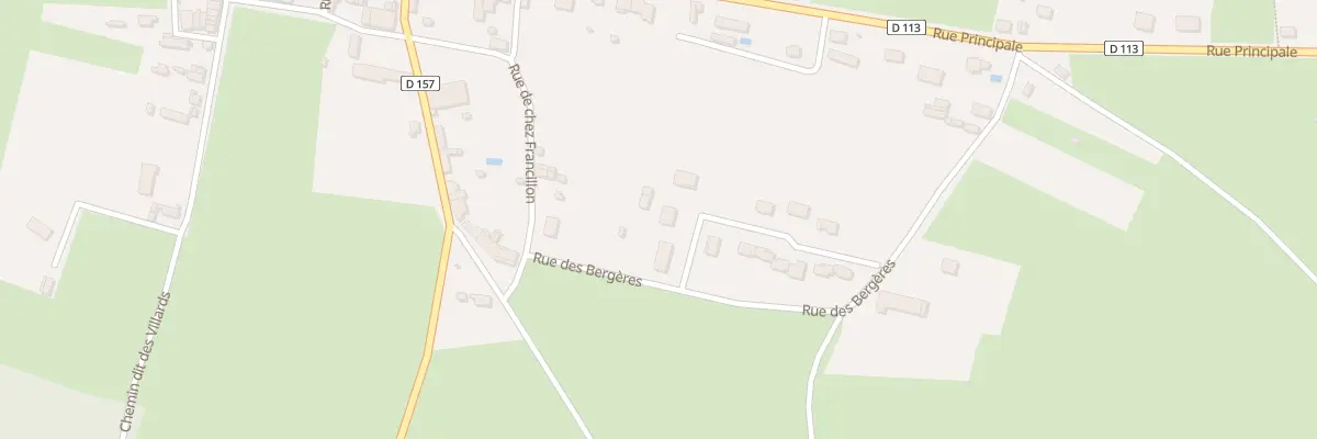 Plan du 3 Chem de la Bergere à Millac