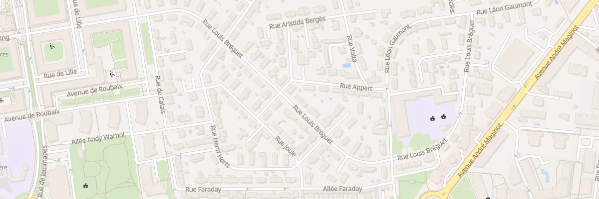 Plan du 30 Rue Louis Bréguet à Tours