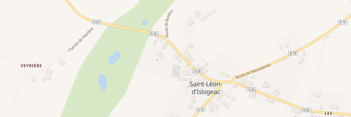 Plan du 52 Le Bourg Bas à Saint-Léon-d’Issigeac
