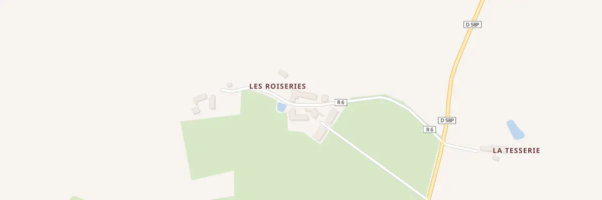 Plan du 5159 Les Roiseries à Sainte-Cérotte